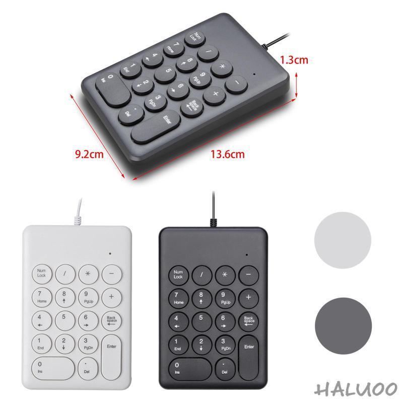 Bàn Phím Số 18 Phím Có Dây USB Cho Laptop/Máy Tính Để Bàn