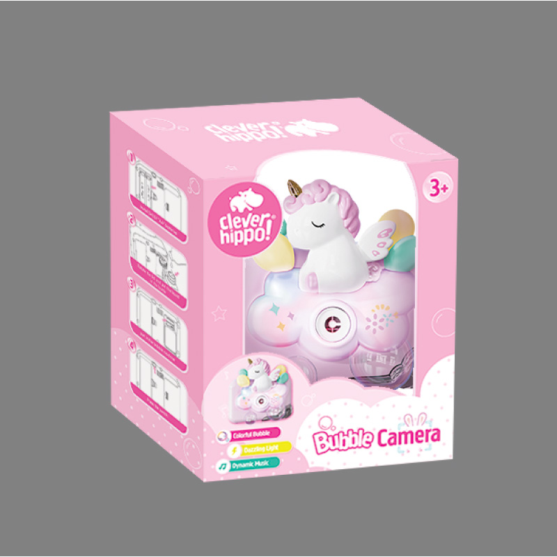 Máy Chụp Hình Bong Bóng  CLEVER HIPPO TOY Unicorn BC2617001