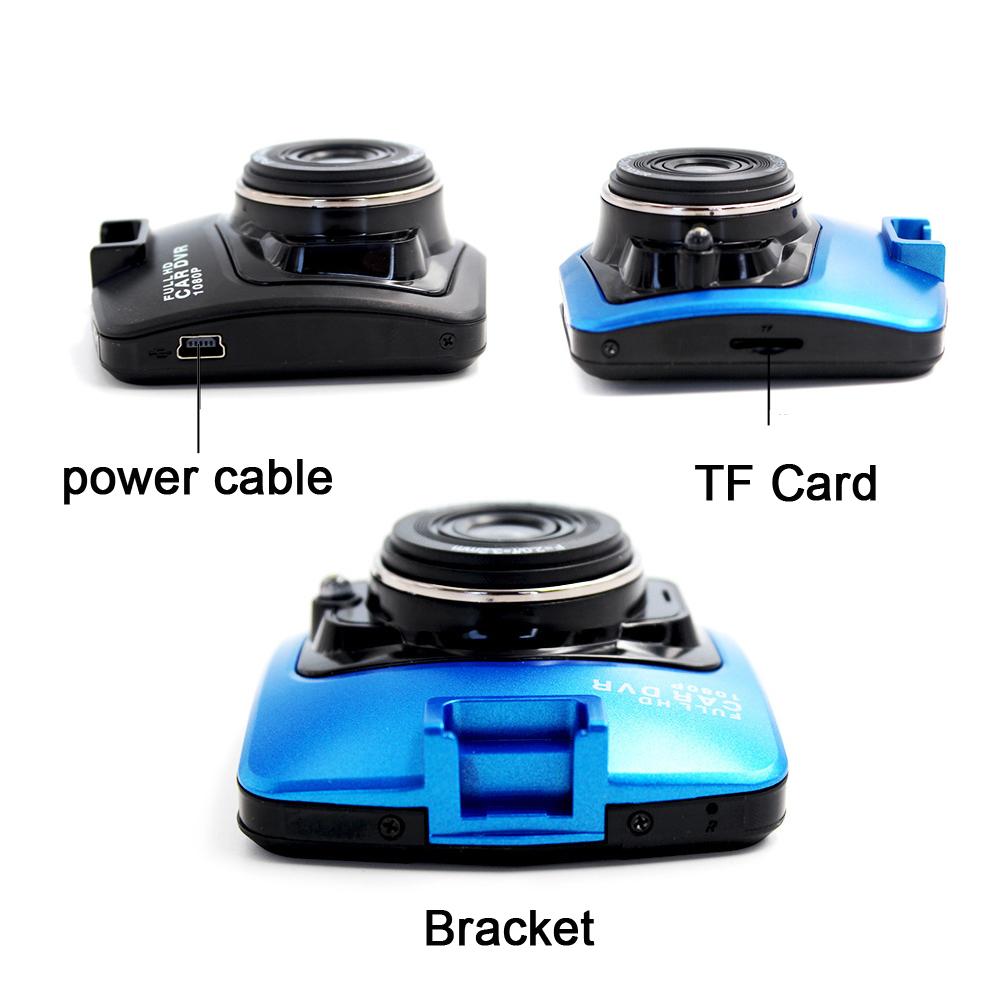 Máy ảnh xe hơi HD 1080p Dashcam DVR Recorder Dash cam xe DVR Tự động View View Camera CAM CAR COM MỘT MIGROR MÀU SẮC Tên: Đen