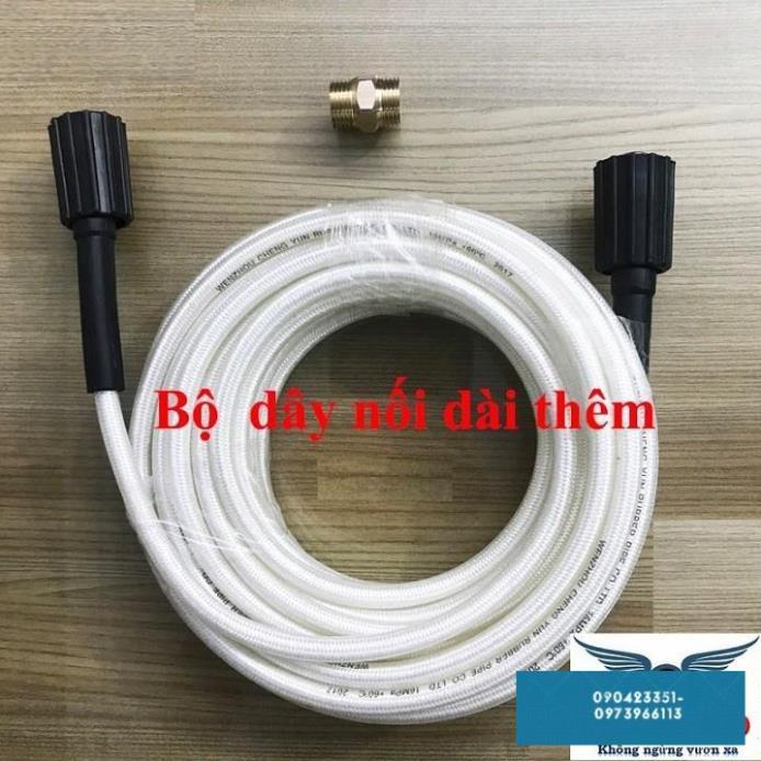 Nối dây máy rửa xe mini