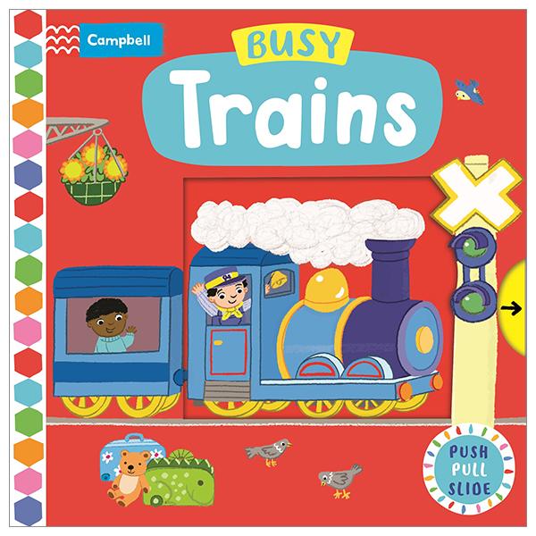 Busy Trains (Campbell Busy Books 59)