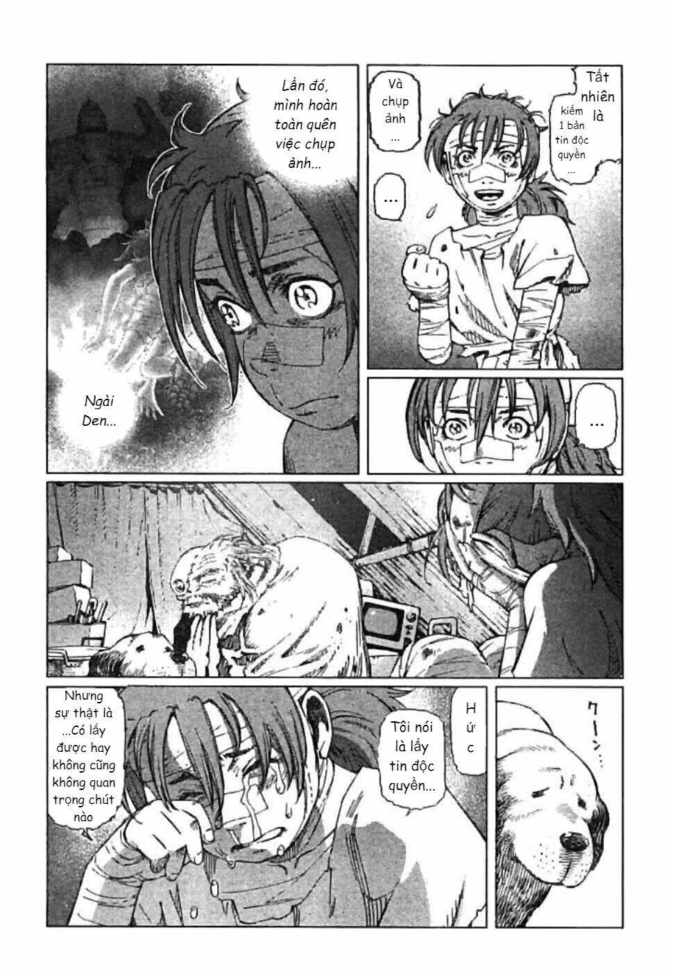 thiên thần chiến tranh alita ngoại truyện chapter 2 8