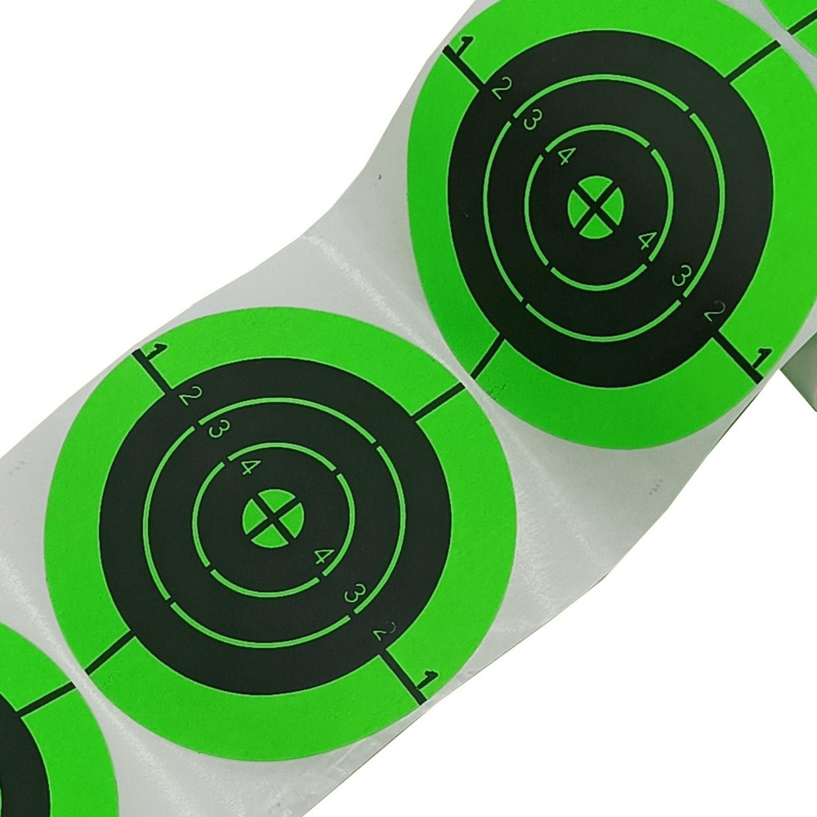 Shooting Target Stickers Splatter Self Adhesive Paper Splash Target Sticker for Shooting Archery