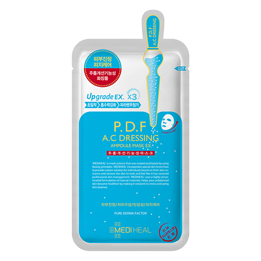 Mặt Nạ P.D.F Mediheal Làm Dịu Da Dành Cho Da Mụn