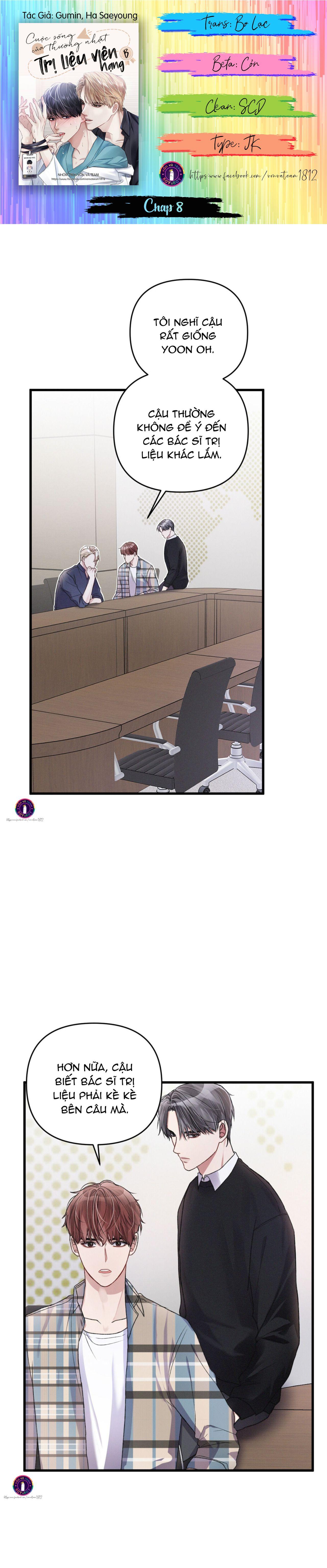 cuộc sống thường nhật của trị liệu viên hạng b chapter 8 1