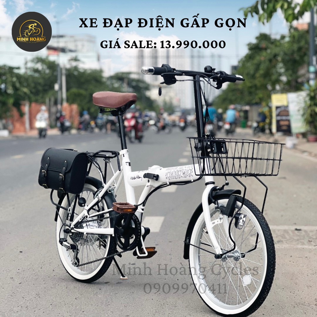 XE ĐẠP ĐIỆN GẤP GỌN