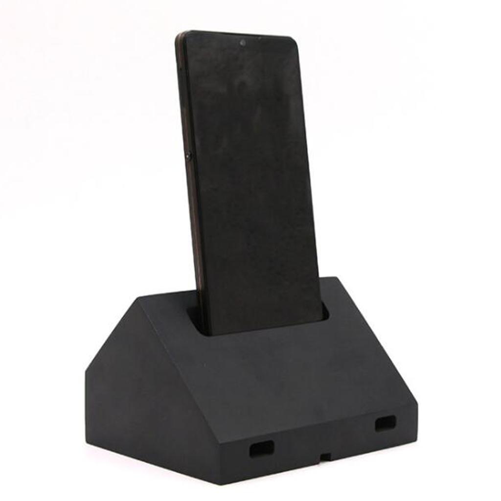 Wood Sound Amplifier Stand Desk Sound Phone Holder Dock for Mobile Phone