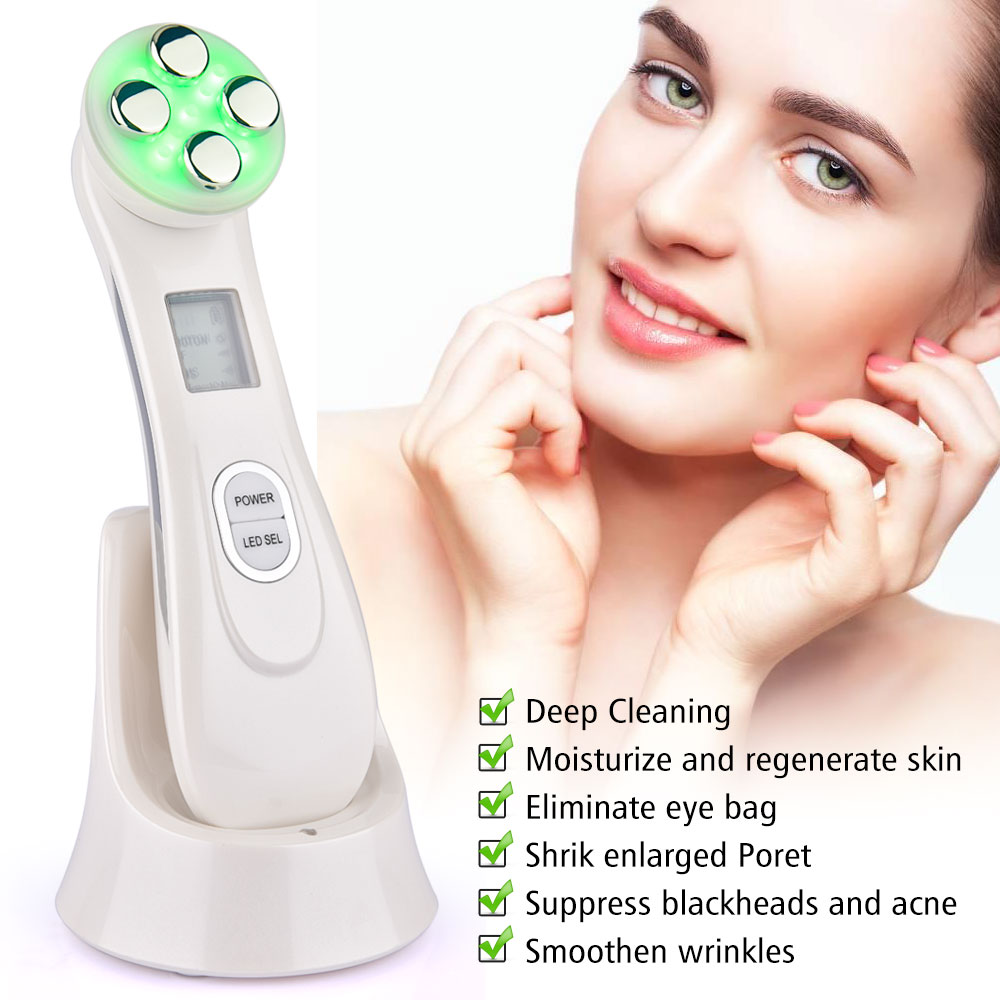 Máy Nâng Cơ Mặt RF Light D1008 ( đi kèm bút massage mắt )