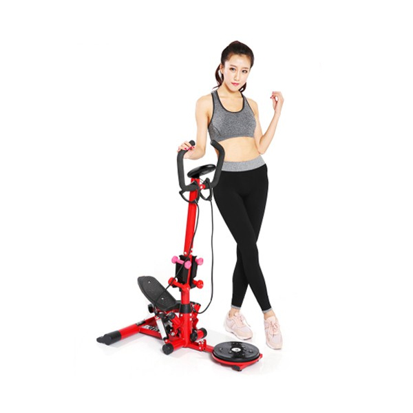 Máy tập thể dục đa năng TT002, máy tập leo núi kết hợp xoay eo, kéo tay và bài tập tạ tay linh hoạt, dễ sử dụng cho chị em