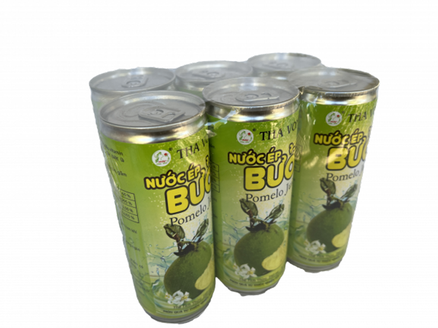 Nước Ép Bưởi Tha Von Lốc 6 lon x 250 ml Giúp trẻ hóa da, giảm cân , giảm mở bụng.
