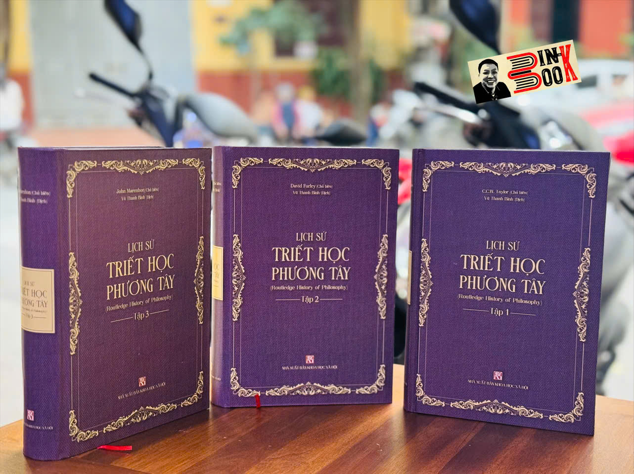 (Bìa cứng) Combo 3 tập LỊCH SỬ TRIẾT HỌC PHƯƠNG TÂY – Tập 1, 2, 3 – John Marenbon – Vũ Thanh Bình dịch – NXB Khoa Học Xã Hội