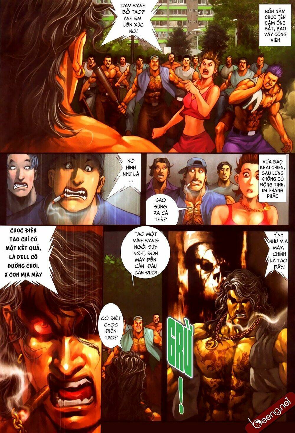 hỏa hồng niên đại hắc cốt đường chapter 330 10