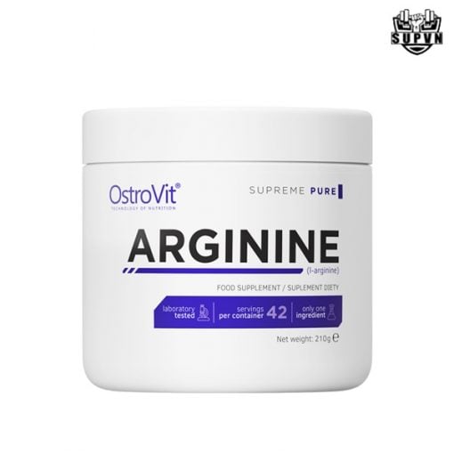 Ostrovit Arginine 210g - Thực Phẩm Bổ Sung Tăng Sức Mạnh và Phục Hồi Cơ