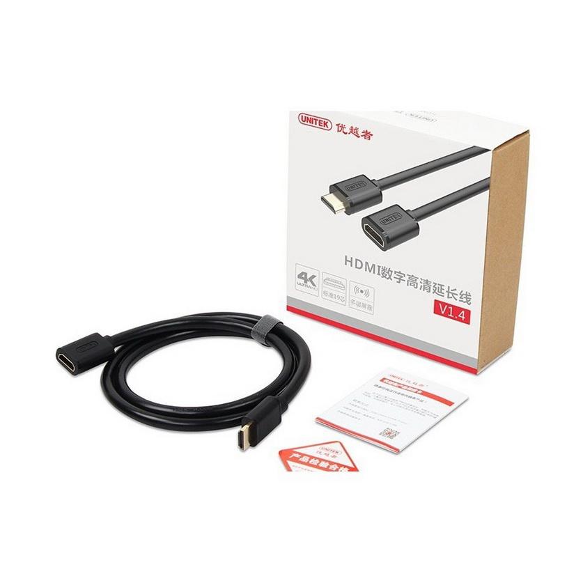 DÂY CÁP NỐI DÀI HDMI 4K 3M UNITEK YC 166K - HÀNG CHÍNH HÃNG