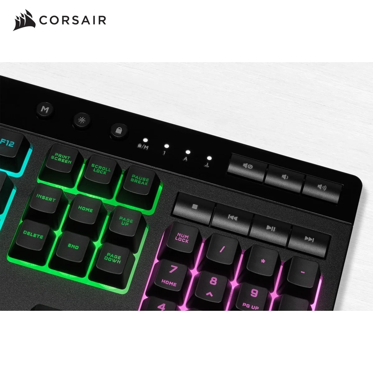 Bàn phím có dây Corsair K55 Pro Lite RGB - Hàng chính hãng