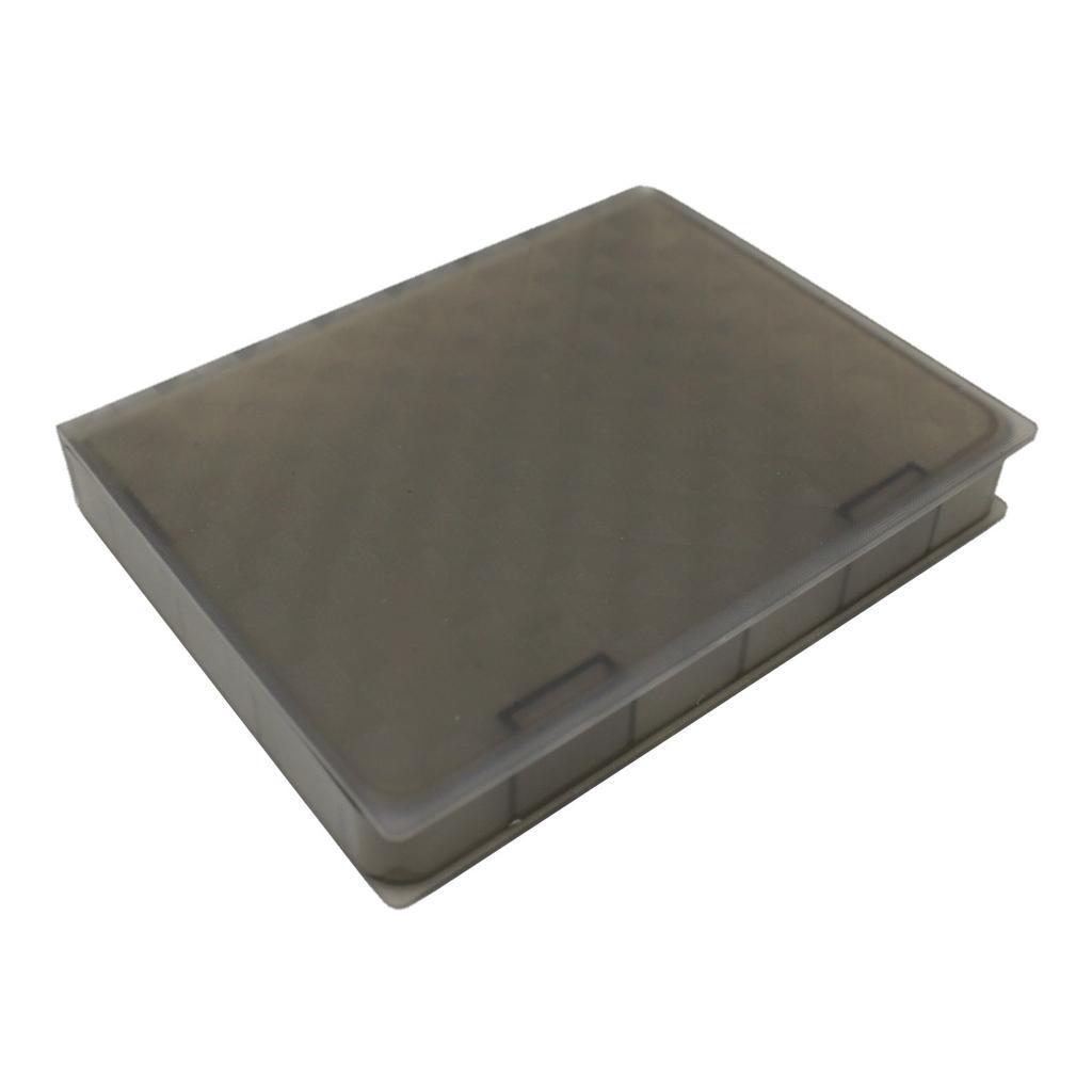 2Pcs External 2.5" SATA Hard Drive Enclosure SSD HDD Disk Case Cover