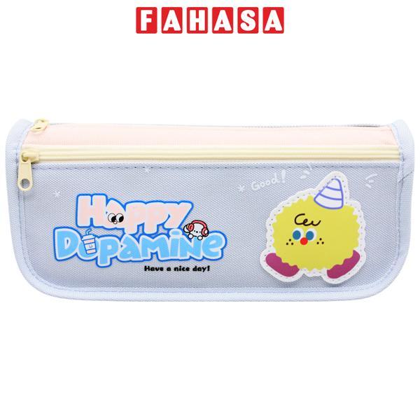 Bóp Vải Happy Dopamine - Shunde - Màu Xanh Nhạt