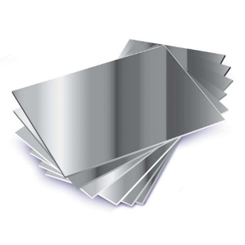 Combo 3 Tấm mica gương dày 1mm, kích thước A5 , nhiều màu sắc