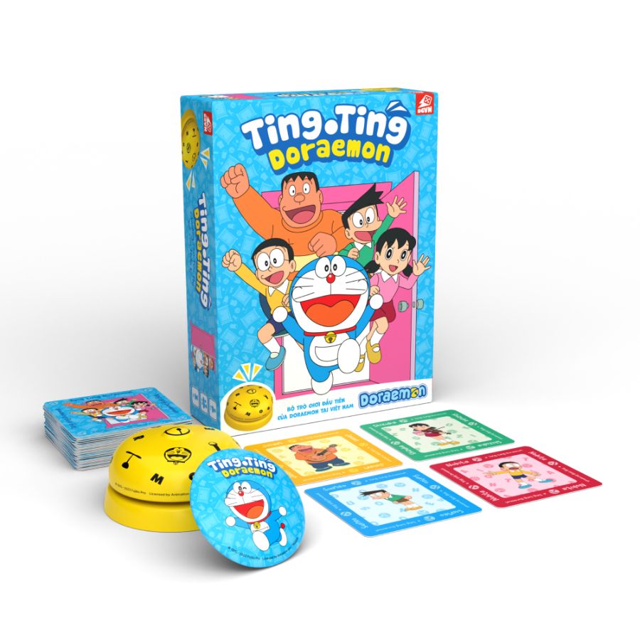 Hình ảnh Đồ Chơi Boardgame Ting Ting - Doraemon BGVN BGVN007