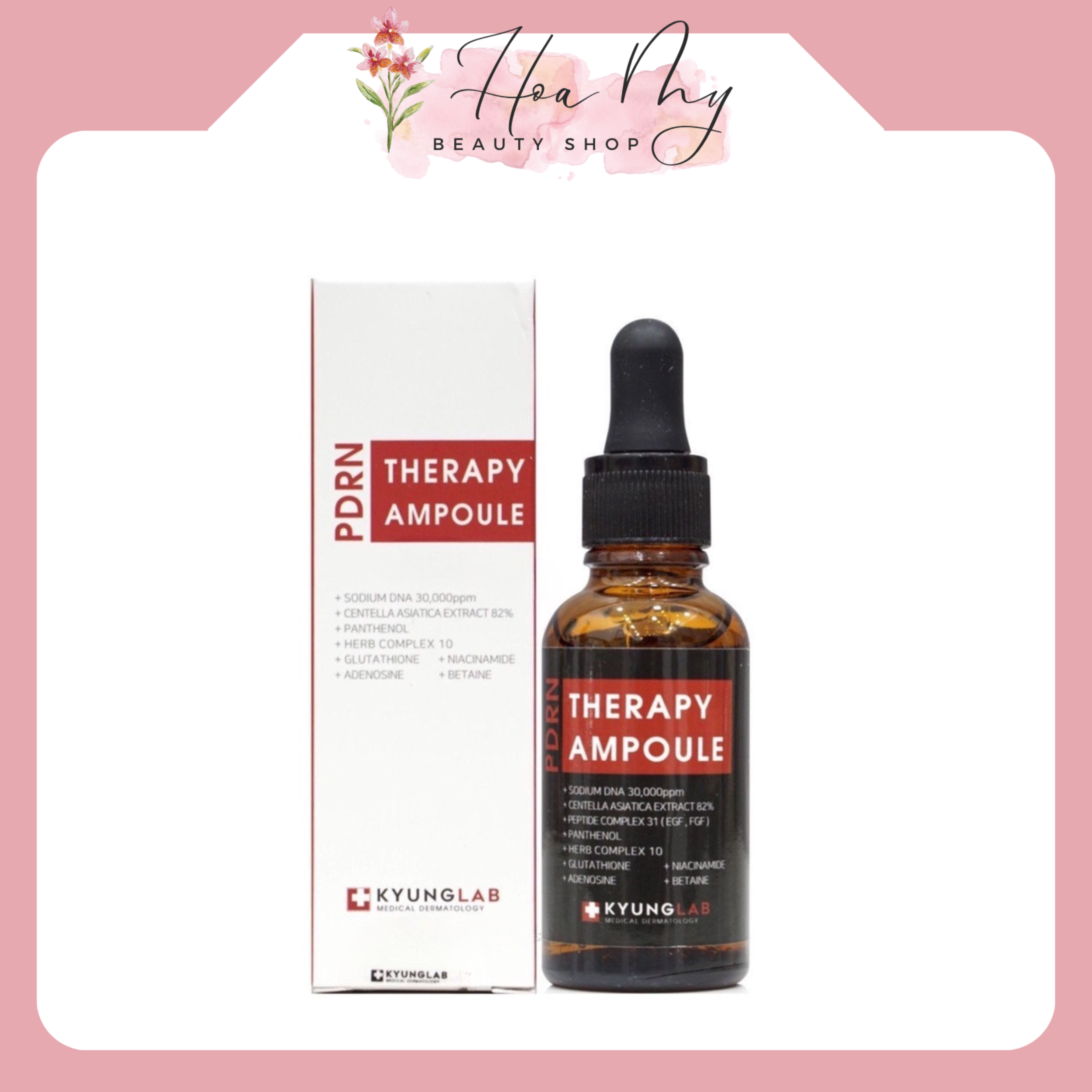Tinh chất tế bào ngăn ngừa lão hóa da KYUNG LAB PDRN THERAPY AMPOULE 30ml Hàn Quốc