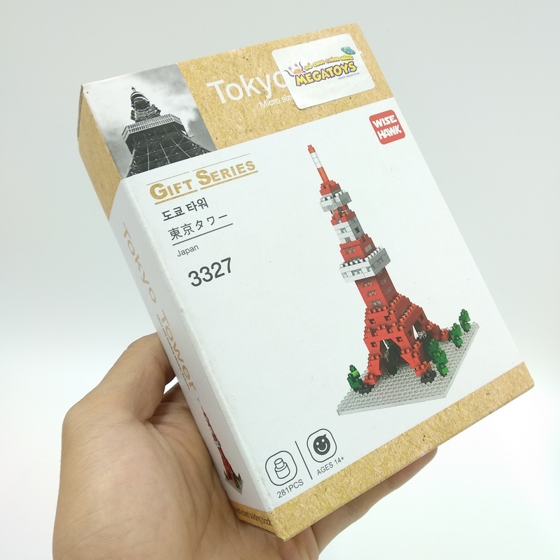 Mega Block - Ghép Hình Tháp Tokyo Tower 3327
