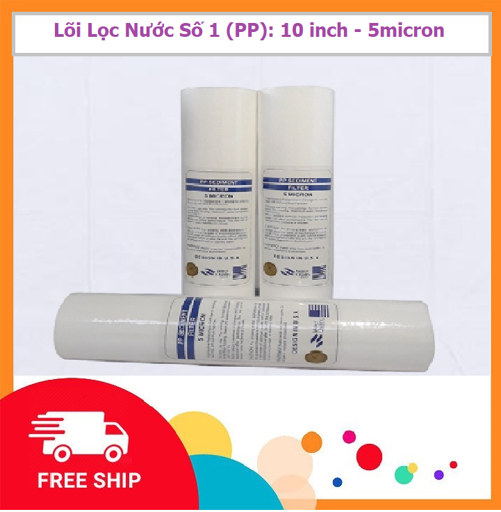 Lõi Lọc Nước Số 1 (PP) 10 inch