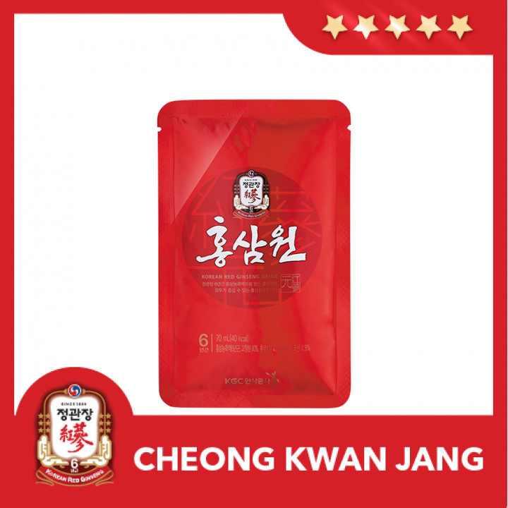 Nước Tăng Lực Hồng Sâm Won KGC Cheong Kwan Jang 70ml x 15 gói.