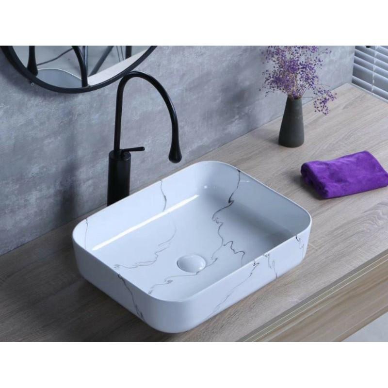 LAVABO VUÔNG PHONG CÁCH NGHỆ THUẬT BẮC ÂU