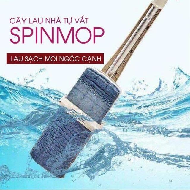 CÂY LAU NHÀ TỰ VẮT SPIN MOP ĐA NĂNG TIỆN DỤNG
