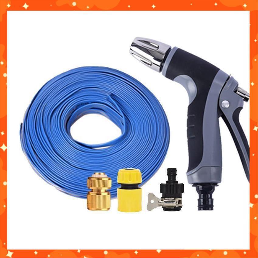 Bộ dây và vòi xịt rửa xe tưới cây tăng áp 20M 206817