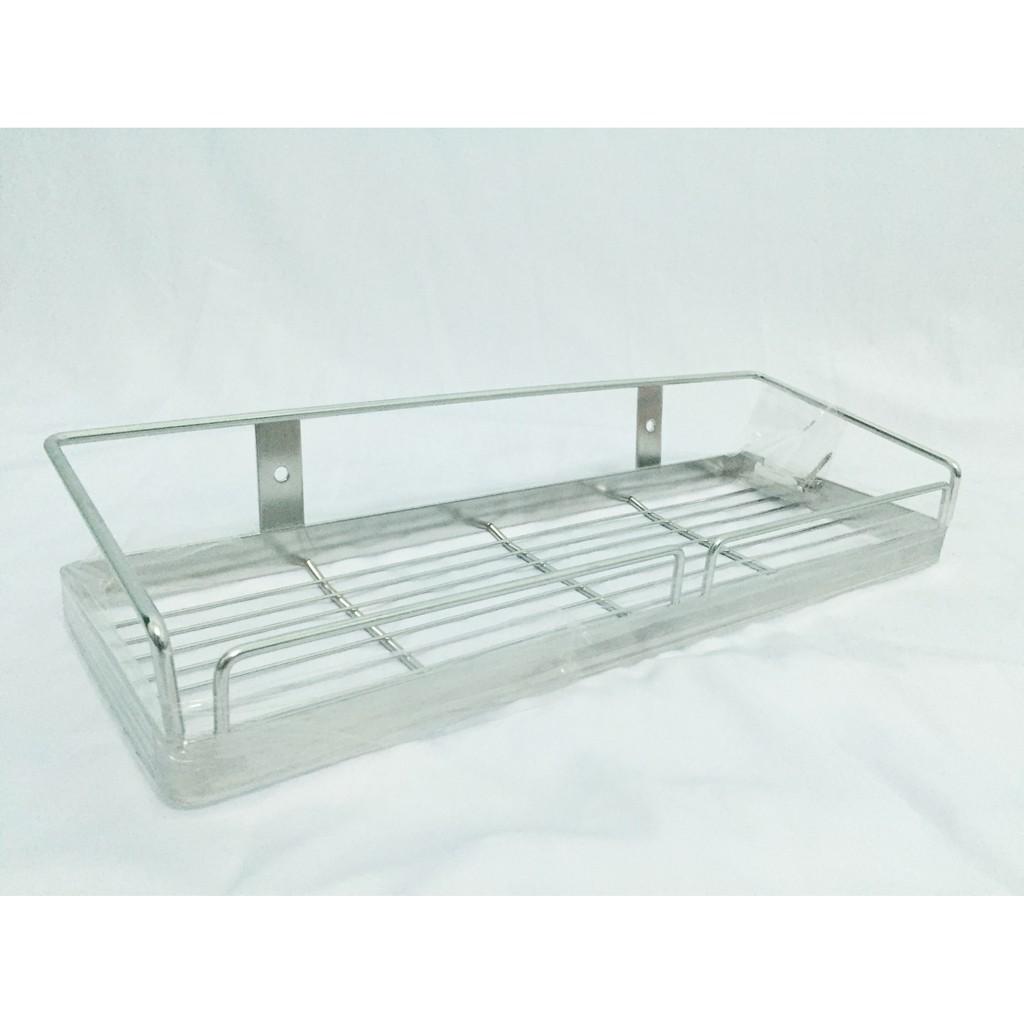 KỆ GIA VỊ 1 TẦNG DẸP INOX 304