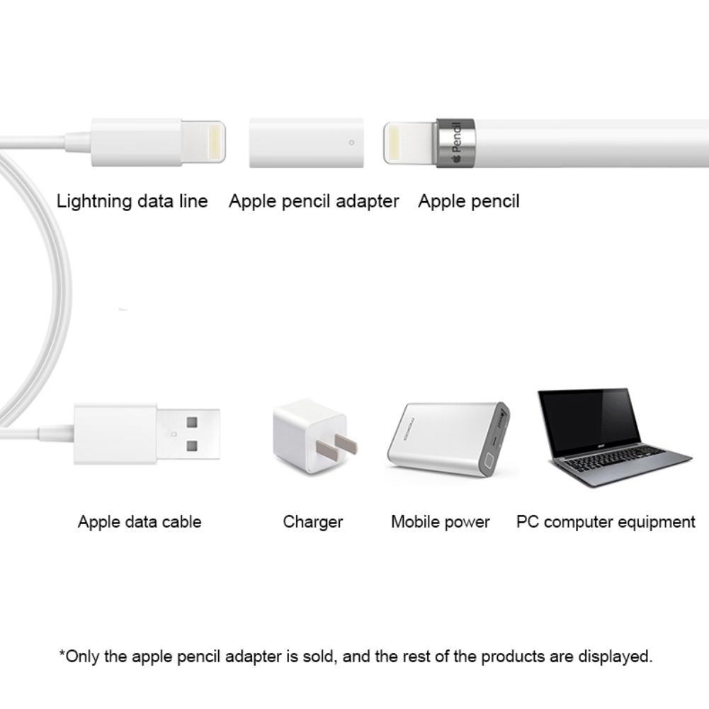 Đầu chuyển đổi cổng sạc thích hợp cho bút cảm ứng Apple Pencil 1
