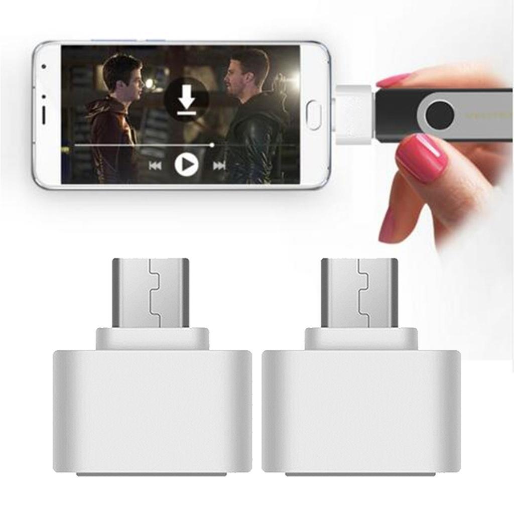 4x Durable Micro USB OTG Adapter Male to 2.0 Female for Android Tablet