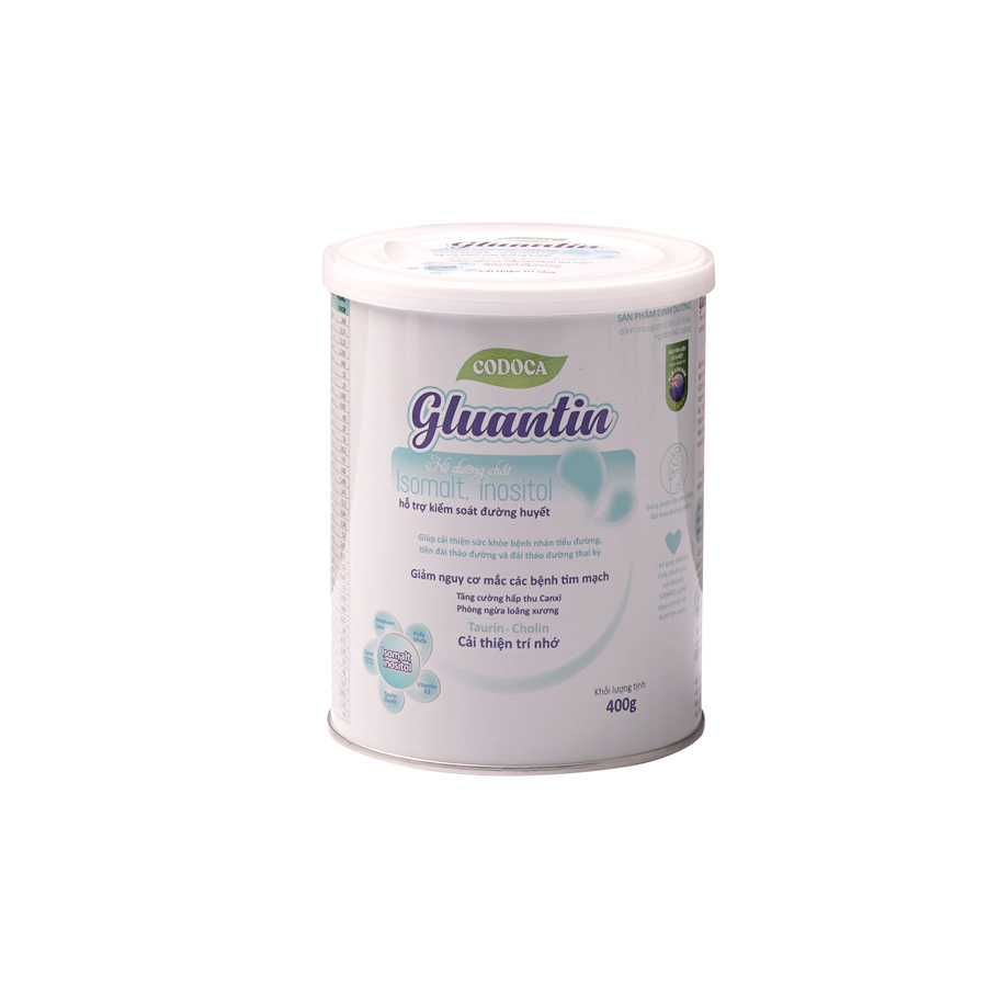 Milk Codoca Gluantin (400g) – Sữa dùng cho người tiểu đường – Ổn định đường huyết, tăng cường sức khỏe