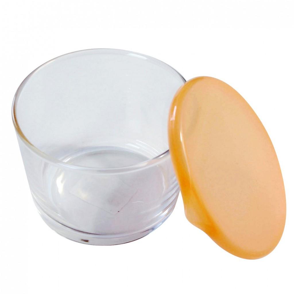 Hộp thủy tinh tròn đựng thực phẩm có nắp đậy 250ml sản xuất tại Nhật Bản