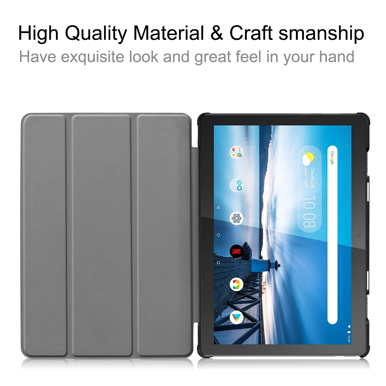 Bao da cover Kin.dle Fire 7 phiên bản 2022 hỗ trợ Smart Cover