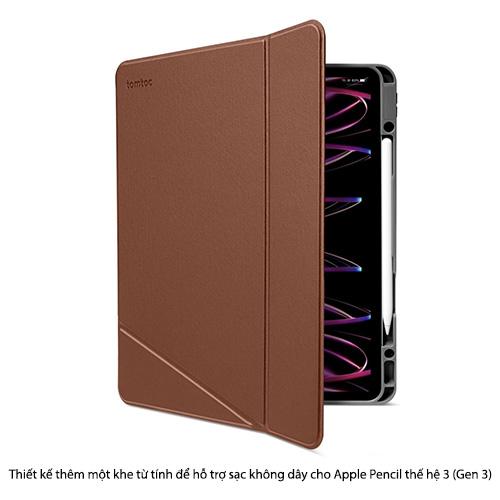 BAO DA BẢO VỆ DÀNH CHO IPAD PRO 12.9-INCH TOMTOC TRI-MODE CASE - HÀNG CHÍNH HÃNG