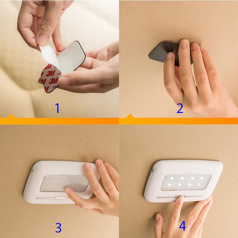 Đèn LED Dán Trần cho xe ô tô