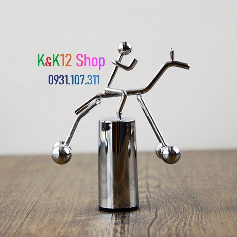 Con lắc Newton, con lắc dao động trang trí bàn học, bàn làm việc XẢ STRESS hiệu quả, quà tặng độc đáo.