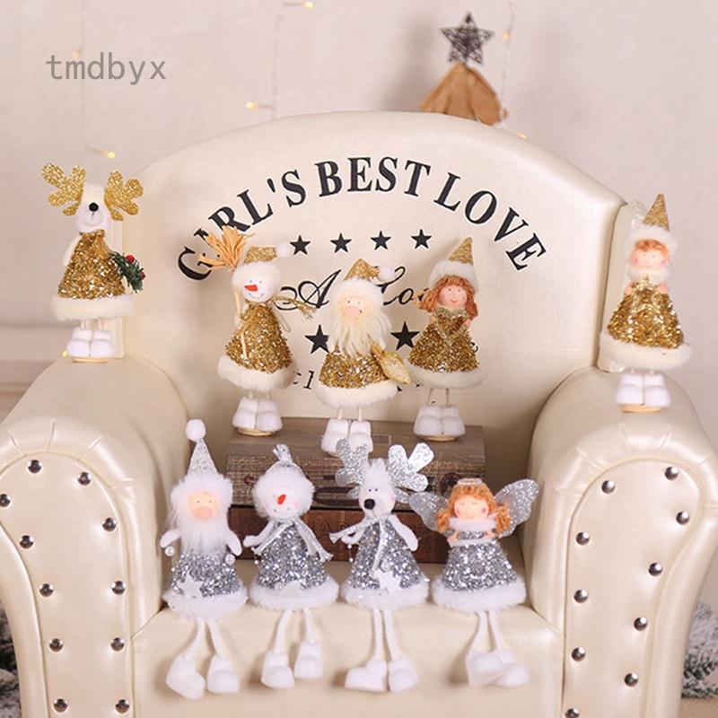 Tmdbyx Búp bê thiên thần dễ thương trang trí cây thông Giáng sinh/năm mới nhất