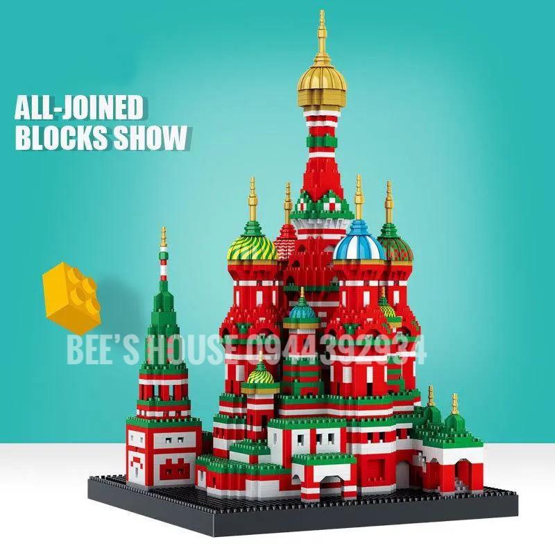 Mô hình lắp ráp kiến trúc cung điện Thánh đường Vasily