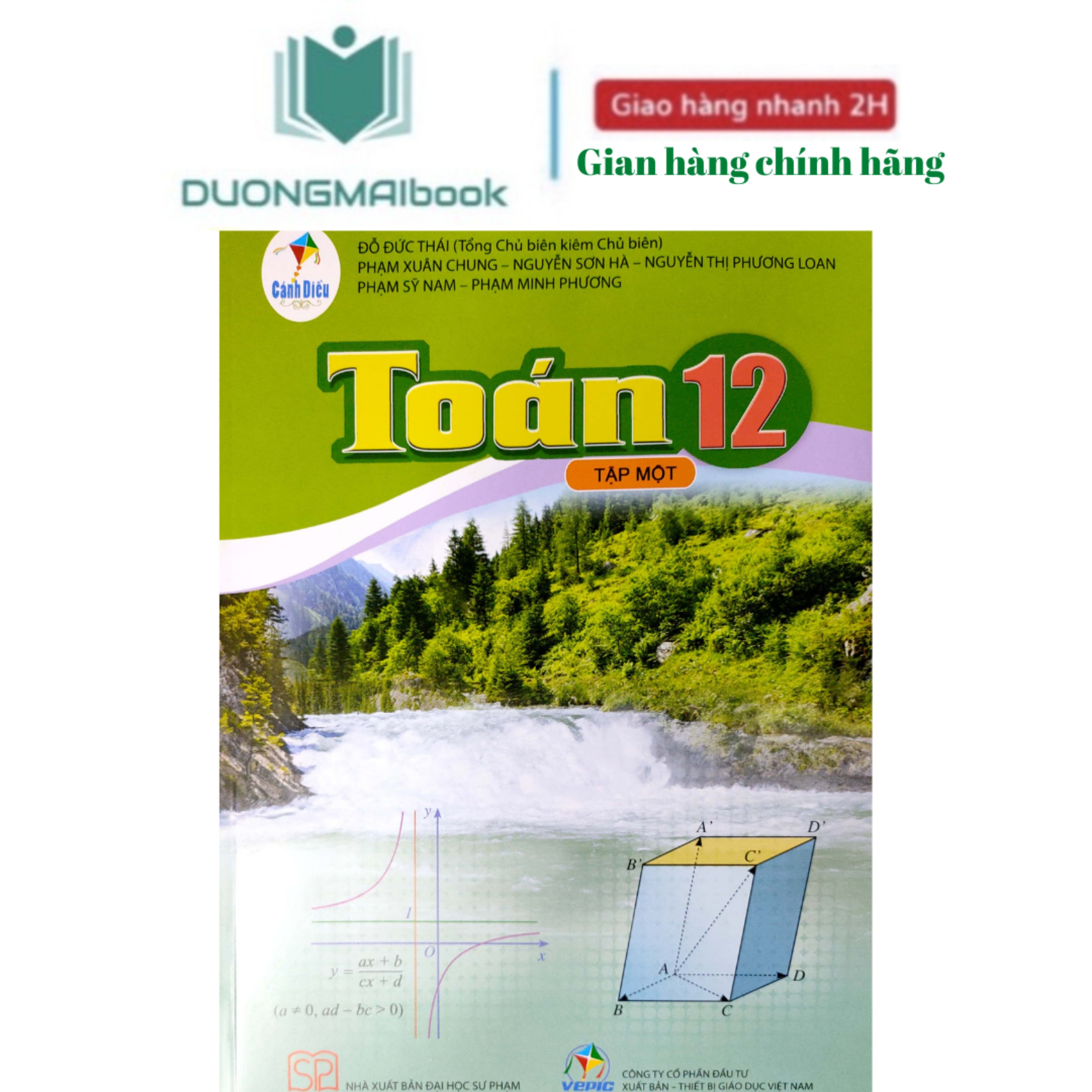 Sách - Toán 12 Cánh Diều (bán kèm 1 bút bi)