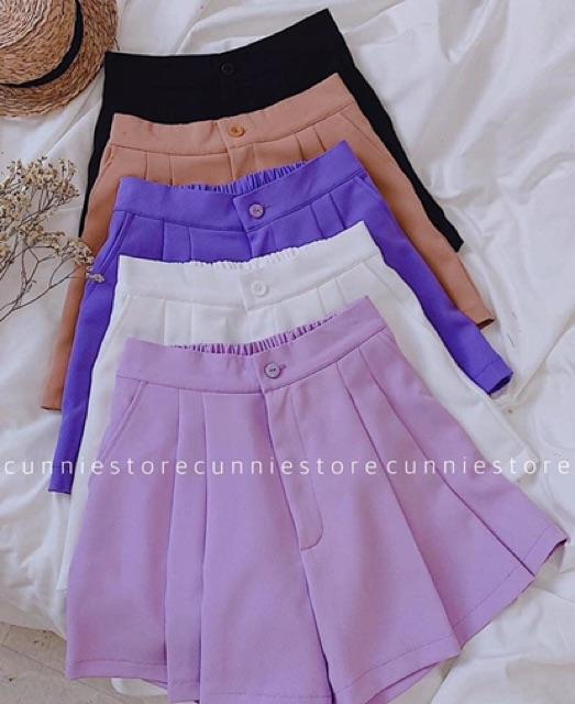 Quần Shorts Xoè Lưng Chun Sau Siêu Xinh