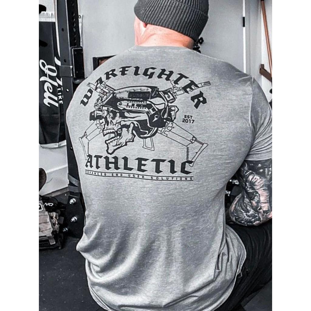 Áo thun Warfighter_chiến thuật - đen