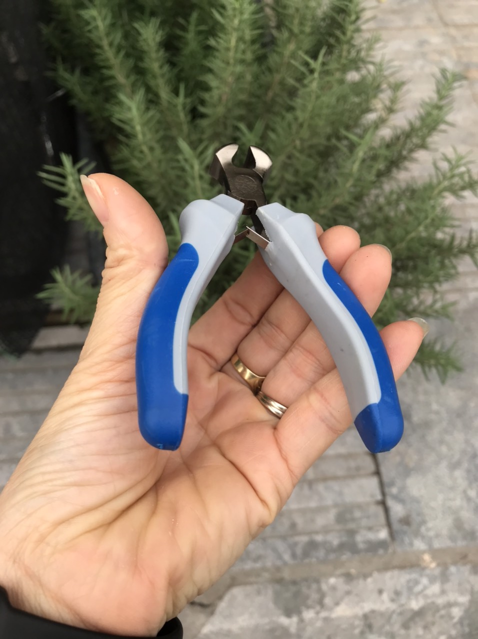 Kìm cắt mũi bằng mini 110mm chính hãng Cmart B0182-110