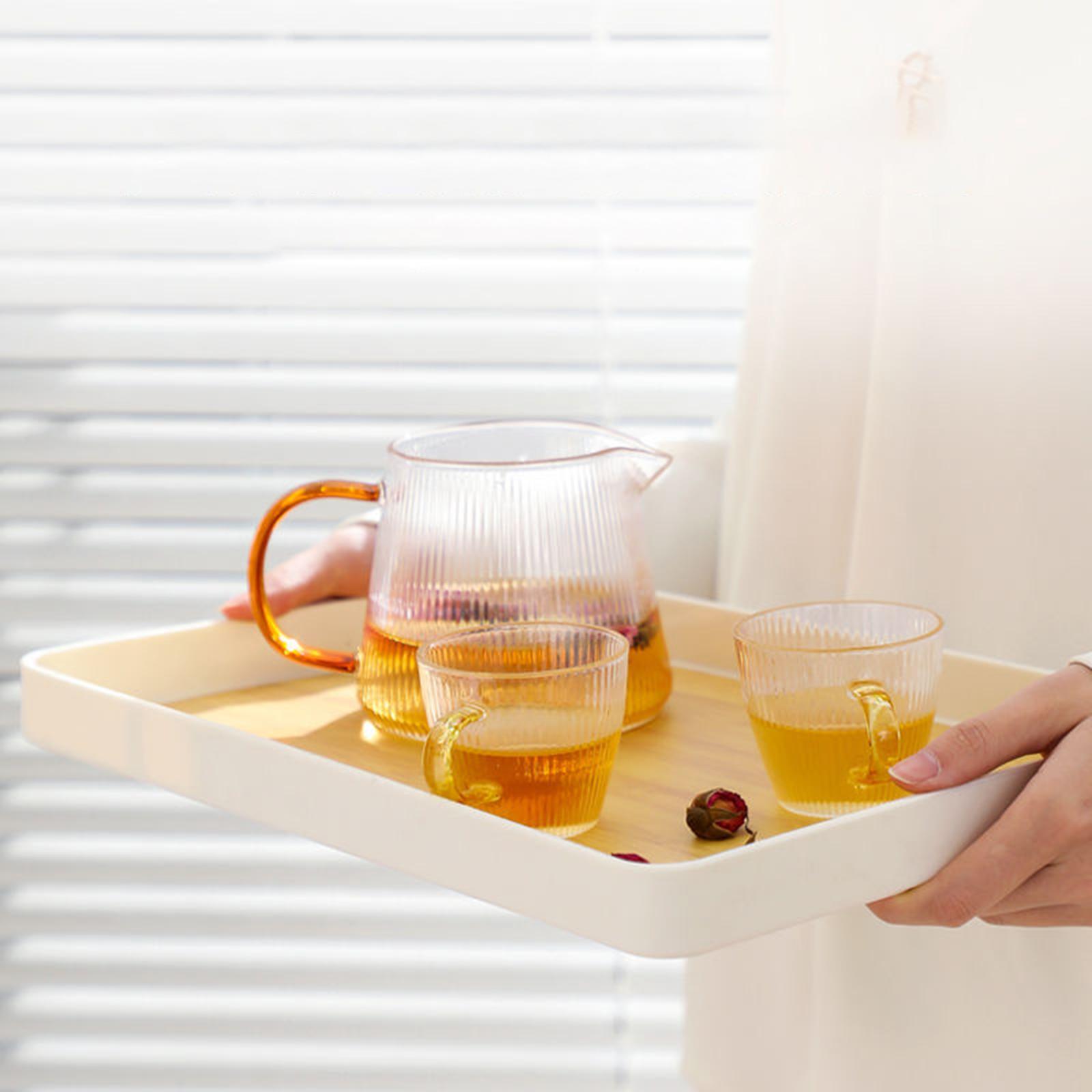 Portable Serving Tray Dessert Tray Fruit Plate for Cookie Pastry Fruits