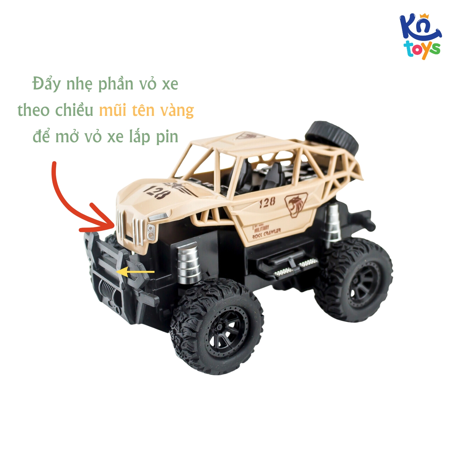 Đồ Chơi Điều Khiển Tỷ Lệ 1:30 SINO27-04A – Xe Địa Hình KN TOYS (Màu ngẫu nhiên)