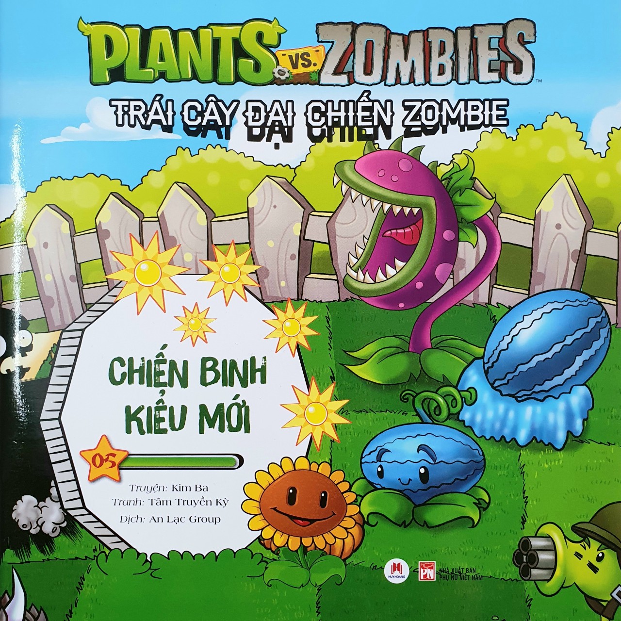 Trái Cây Đại Chiến Zombie - Vũ khí bí mật (Tập 5) - Chiến Binh Kiểu Mới (Tái Bản)