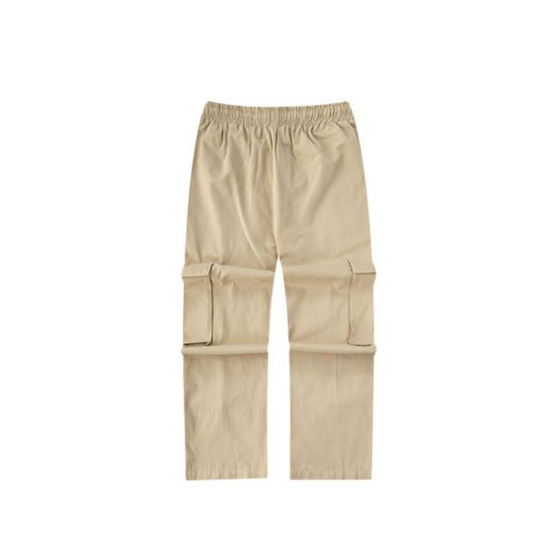 Quần kaki túi hộp phối dây unisex ulzzang - ẢNH THẬT