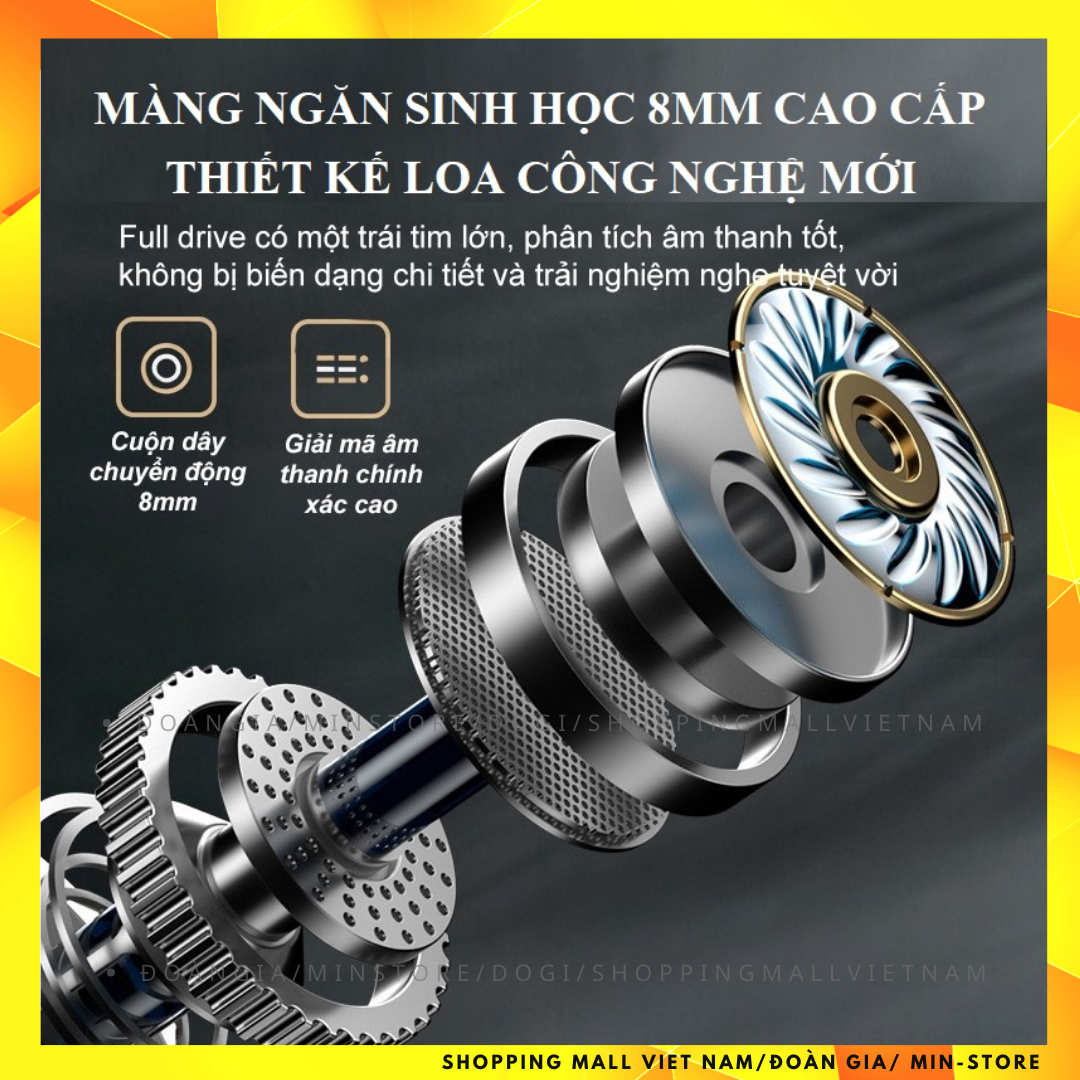 Tai nghe Gaming không dây X1 TWS không trễ âm và có chống ồn tích hợp mic kèm chế độ kép nhạc và game ( Chip Louda 1192s )